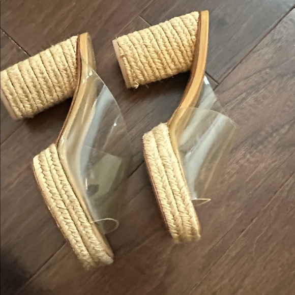 MERCEDES CASTILLO  clear heel sandals 7.5 - Picture 3 of 9